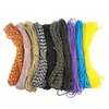 Corda Paracord 7 Fios 4mm Multifuncional para Exterior Montanhismo Paraquedista Corda de Tração Equipamento de Fuga e Resgate Corda 31m Paracord