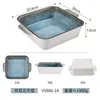Série Mar Estelar Louça de Melamina Panela Quente Churrasco Restaurante Buffet Tigelas e Pratos Criativos de Imitação de Porcelana Prato para Molho Conjunto de Louças