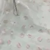 Bordado plano novo pequeno fresco roupas infantis vestido tecido bordado em estoque bordado à mão tecido bordado