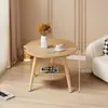 Mesa de centro redonda pequena mesa de café sala de estar simples casa mesa lateral de sofá quarto mesa de cabeceira mesa de varanda mini minimalista criativa