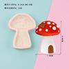 Molde de silicona para decoración de pasteles de azúcar con forma de hongo de dibujos animados, con forma de tarjeta de chocolate, para hornear en seco, variedad de utensilios.