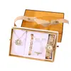 Conjunto de Presente para o Dia dos Namorados, Relógio de Presente, Colar, Brincos, Presente de Luxo Leve para Casamento ou Aniversário, Presente para Mãe ou Melhor Amiga, Caixa de Bolsa