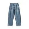 Yidao Vintage 2026 Primavera Nuevo Estilo Americano Lavados Marca de Moda Jeans para Hombre Retro Casual Pantalones de Pierna Recta