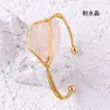 Pulsera de Amatista Rosa Natural Pulsera de Fluorita Verde de Seda Hecha a Mano Pulsera Ajustable Joyería al por Mayor