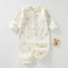 Mameluco para Bebé Primavera y Otoño Algodón Puro Sin Etiquetas Ropa Interior Bodysuit Ropa para Bebé Primavera y Otoño