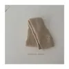 Bufanda de Punto Infantil Mismo Estilo Dongdaemun Moda Sencilla de Moda Hilo Bordado con Letra Bufanda Pequeña para Niños y Niñas