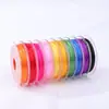 Corda Elástica Colorida Mini de Nylon 0,6mm DIY Artesanato de Miçangas Feito à Mão Material de Fio Redondo