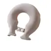 Bolsa de agua caliente en forma de U para terapia de calor en cuello y hombros, calentador de pies, calentador de manos con funda de felpa