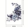 Flor de Rosa Celebridad de Internet Flor Planta Colorida Tatuaje Fabricante Tatuajes Adhesivos al por Mayor Impermeables Femeninos de Larga Duración Florales