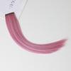 Peluca de color teñido de oreja colgante almohadilla de cabello liso de una pieza seda mate de alta temperatura peluca sin costuras mujeres Venta al por mayor