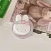 Case de Telefone Fofo e Macio de Coelho de Desenho Animado com Suporte Magnético 17Promax 15Pro Adequado para Apple 16Pro14Pro
