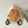 Mochila Leve para Uso Externo para Homens e Mulheres, Fechamento por Cordão, Bolsa Transversal no Peito, Bolsa Esportiva para Caminhada com Bloco de Cores e Porta-Garrafa, Mochila de Uso Duplo
