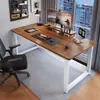 Escritorio engrosado y reforzado, mesa de computadora para dormitorio de estudiante, mesa simple de escritorio para gaming, escritorio cómodo para oficina en casa