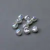 Perlas de Imitación Barroca Dingbian Cuentas de Forma Especial ABS Alto Galvanizado Agujero Recto Agujero Pasante Cuentas Sueltas Accesorios para Collares DIY