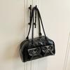 Bolsa de Grande Capacidade para Exportação Transfronteiriça para Mulheres 2025 Verão Nova Estilo Ballet Laço Bolsa de Braço Bolsa de Ombro Versátil