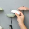Gancho de pared creativo y lindo directo de fábrica, adhesivo para baño, estante de almacenamiento para toallas, gancho para paraguas, almacenamiento