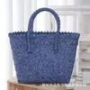 Nueva Cesta de Regalo con Empaque Estilo Chino para el Festival de Medio Otoño, Paquete de Regalo para el Festival de Medio Otoño, Cesta Tejida de Celebración, Bolso