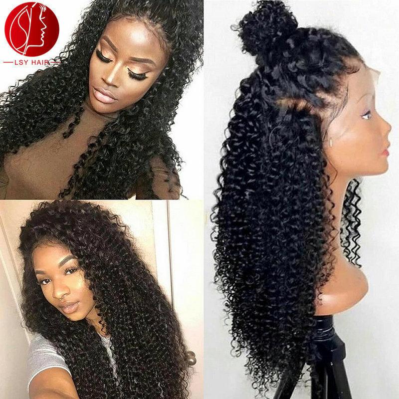 deep curly lace front wig pre