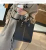 Bolsa Nueva 2024 de Gama Alta Portátil Cruzada Todo Fósforo Cubo Gran Capacidad Tote Hombro Único Cuero Bolsos para Mujer
