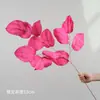 Arranjos de flores artificiais em tons avermelhados para decoração de casamento, flores artificiais para paisagismo, materiais de rosa e hortênsia, flores artificiais atacado