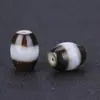 Ágata Vermelha Natural Contas Dzi Contas Soltas DIY Estilo Étnico Xizang Colar com Contas Espaçadoras Acessórios para Joias Atacado