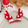 Natal feriado cocar Papai Noel grampo de chifre clipe headband crianças Natal hairpin acessórios headband