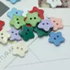 Botones de Estrella de Cinco Puntas Mate de Color Sólido, Disponibles en Múltiples Colores, Accesorios de Ropa para Suéteres, Cárdigans y Camisas, En Stock