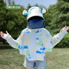 Roupa de Proteção Solar Infantil Seda Gelada 2026 Verão Proteção UV para Meninas e Meninos Estilosa Fina Respirável com Capuz Roupa de Proteção Solar