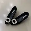 Zapatos de tacón bajo de pedrería estilo francés para mujer, Zapatos Mary Jane de tacón grueso con forro de felpa, Mocasines cálidos para Primavera, Otoño e Invierno 2026