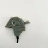 Gorro Estilo Lei Feng para Niños para Otoño e Invierno, Gorro de Punto Cálido Acolchado de Algodón con Diseño de Dinosaurio 3D para Niños Mayores, Gorro Espeso con Protección para las Orejas para Bebés