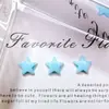 Acessórios populares para nail art de estrela em cores de doce macaron, decorações versáteis de pentagrama sólido tridimensional de resina para unhas postiças