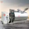 Tanque de Refrigeração de Aço Inoxidável Tanque de Leite Frio Direto Horizontal Equipamento de Armazenamento de Leite Fresco Sangue