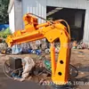 Guindaste Marítimo Fixado Giratório de Turbina Hidráulica 360 Graus Caminhão Modificado Guindaste de Caminhão Guindaste Hidráulico de Caminhão