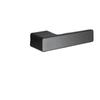 Cerradura de Puerta Invisible de un Solo Lado, Puerta Oculta Minimalista Negra Italiana, Pared Blanca de Fondo de un Solo Lado con Característica Antirrobo