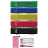 Mini Bandas de Resistência de Crochê Bandas de Puxar para Yoga Bandas Elásticas Fitness Conjunto de Bandas para Glúteos