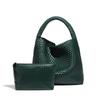 Diseño Original Estilo Nuevo Bolso Tejido a Mano para Mujer Bolso Tote de Gran Capacidad con Sentido de Alta Calidad Bolso Cubo para Viajes