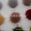 Bola de piel de visón origen lote mixto de aretes de 4 cm DIY tocado cadena para suéter colgante de piel de visón bola de piel de visón accesorios de joyería