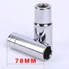 12,5mm espelhada pneumática alongada sextavada 1/2 Dafei ferramentas de ferragem 1/2 soquete alongado