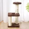 Árvore para Gatos, Arranhador de Sisal para Gatos Peça Única, Estrutura para Gatos, Brinquedo para Gatos, Árvore para Gatos