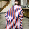 Bata de Peluquería Personalizable con Logo para Extensiones de Cabello, Bata de Barbería, Moderna Bata de Peluquería Antiadherente para Cortar el Cabello