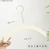 Cabides Personalizados para Lojas de Roupas Infantis, Cabides de Plástico Acrílico Branco Leite em Formato de Lua Antiderrapantes para Roupas Infantis