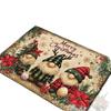 Tapetes de Piso da Nova Série de Natal da Temu Transfronteiriços, Tapetes de Piso para Porta de Entrada, Tapetes de Piso Decorativos, Tapetes de Piso Resistentes ao Desgaste e à Sujeira