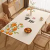 Jogo Americano de Couro, Não Lavável, Impermeável, à Prova de Óleo, Resistente ao Calor, Jogo Americano de Mesa de Jantar, Toalha de Mesa para Mesa de Centro, Luxo Leve, Sensação de Alta Qualidade, Toalha de Mesa para Sala de Estar