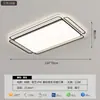Luz de techo LED de espectro completo que protege los ojos para toda la casa, sala de estar, dormitorio, accesorios de iluminación Zhongshan, modernos y sencillos