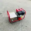 Bomba de Transferencia de Espuma Bomba Motorizada para Extinción de Incendios Bomba de Espuma contra Incendios de Doble Arranque con Linterna