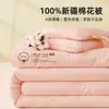 Núcleo de Colcha 100% Algodão de Xinjiang Classe A Algodão Bruto Colcha de Inverno Colcha de Primavera e Outono Colcha de Verão Colcha de Ar Condicionado Colcha de Algodão para Dormitório Estudantil