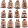 Bolsa de regalo de calabaza de dibujos animados de Halloween al por mayor de fábrica, bolsa de dulces para niños, bolsa de decoración de fiesta transfronteriza, divertida