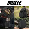 Bolsa para Capacete de Treinamento de Corrida ao Ar Livre Transfronteiriça Equipamento de Fixação Molle Nylon Esportes Motocicleta Bolsa Lateral