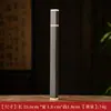 Tubo de Incienso Lacado de Sándalo Morado, Portainciensos Estilo Chino, Artesanía de Tubo de Incienso de Palo de Rosa Africano