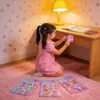 Ventas directas del fabricante: Pegatinas mecedoras con relieve 3D, lindos juguetes de ovejas para niños, venta al por mayor para guarderías y scrapbooking